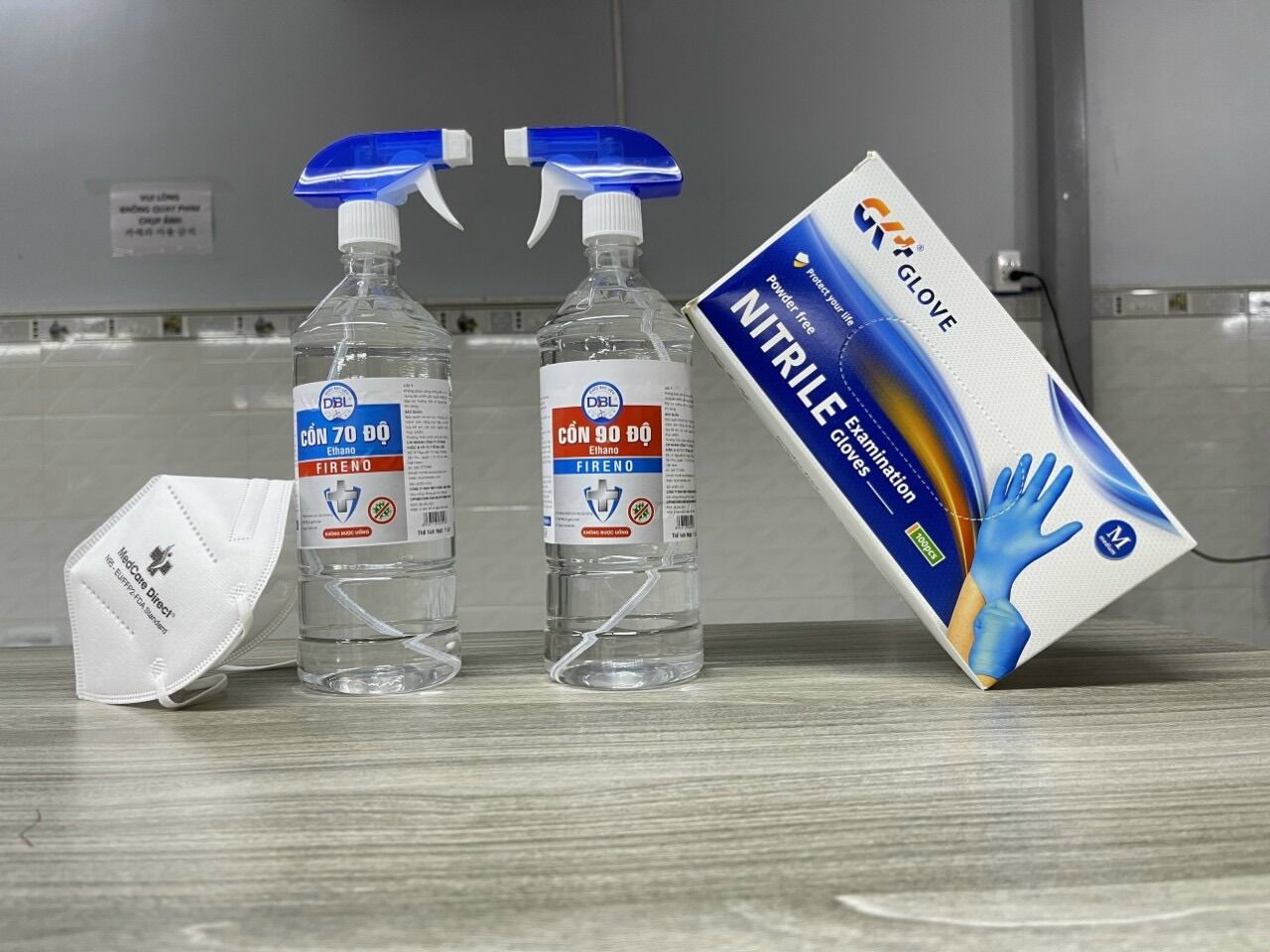 Cồn sát khuẩn 90 độ chai 1 lít