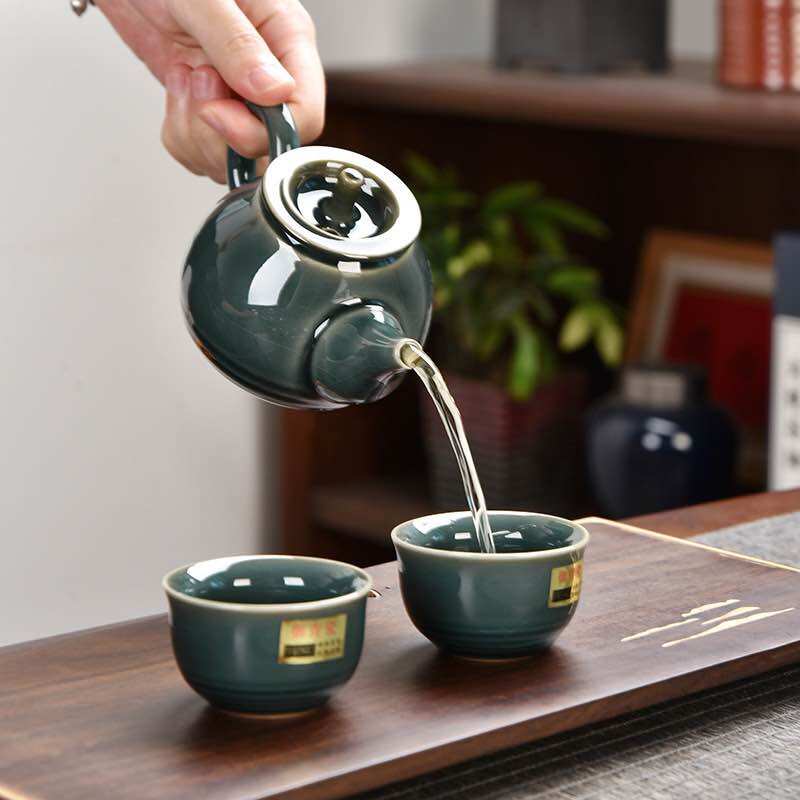 Bộ ấm Trà gốm sứ Cao Cấp