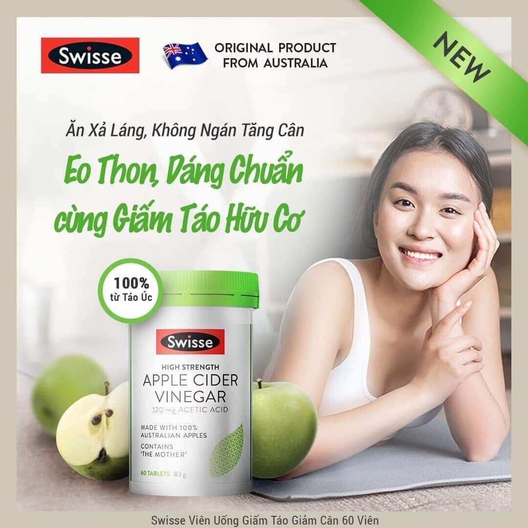 Giảm cân Swisse Apple Cider Vinegar