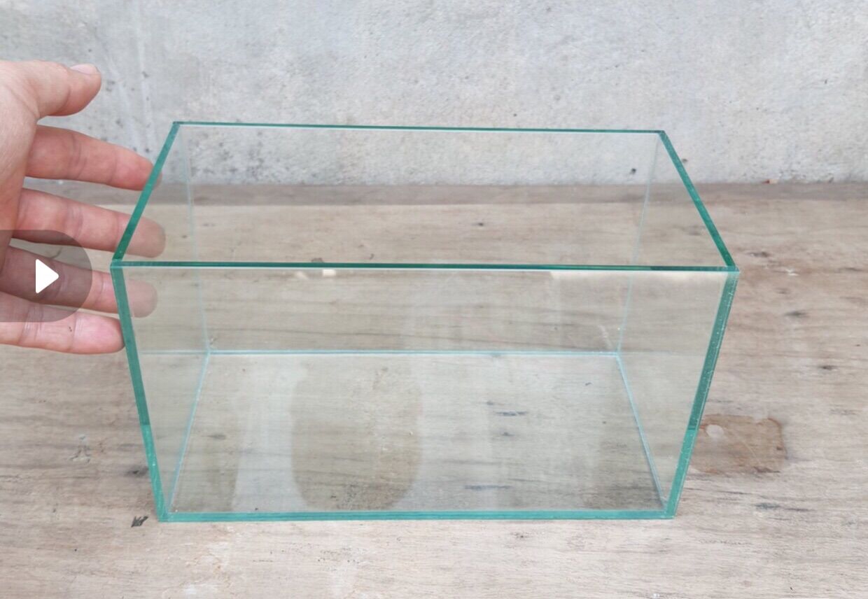 Bể cá mini dài 24 rộng 12 cao 14cm kính 5ly