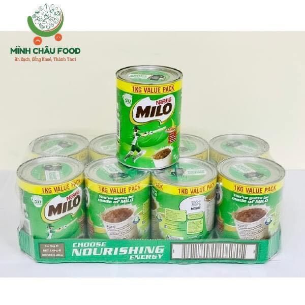 Sữa bột Milo Úc hộp 1kg