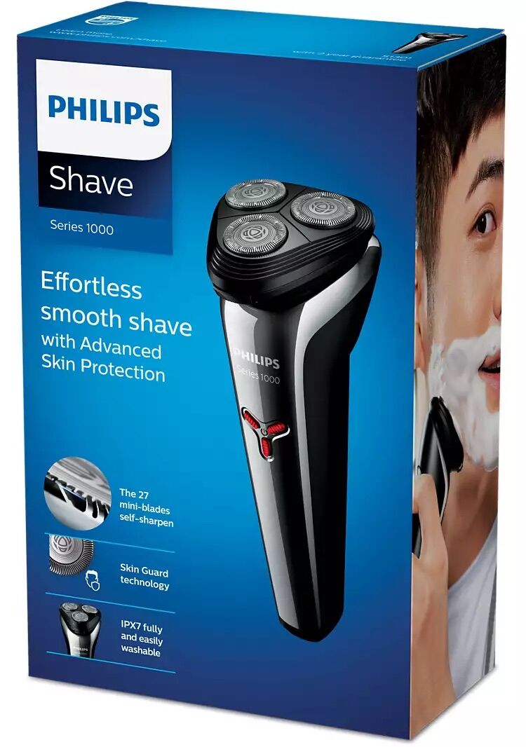 Máy cạo râu du lịch cầm tay philips s1301/02 – bảo hành chính hãng 2 năm