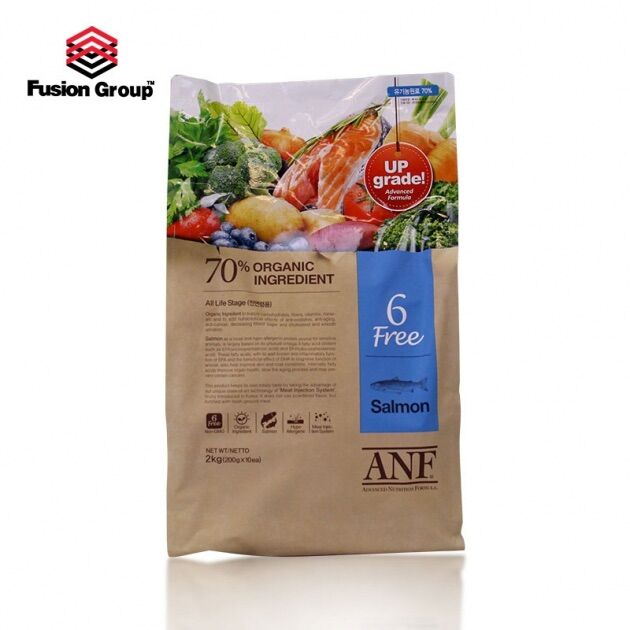 2kg thức ăn hạt mềm ANF 6 FREE vị vịt, cừu, cá hồi
