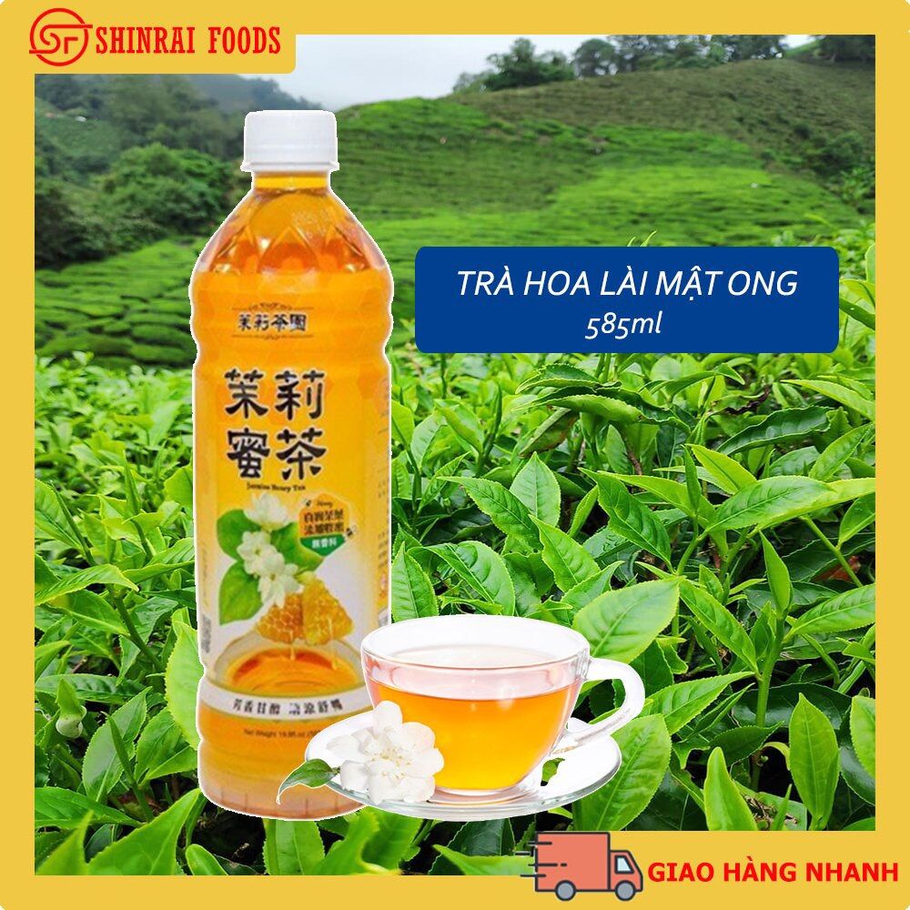 Trà hoa lài mật ong Đài Loan 585ml (chai)