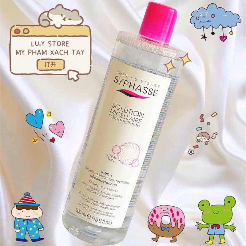 Nước tẩy trang Byphasse 500ml