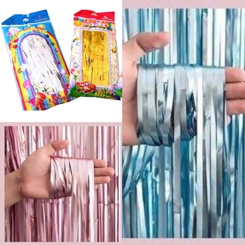 Rèm kim tuyến trang trí sinh nhật, trang trí cưới kích thước 1mx2m (loại 2)