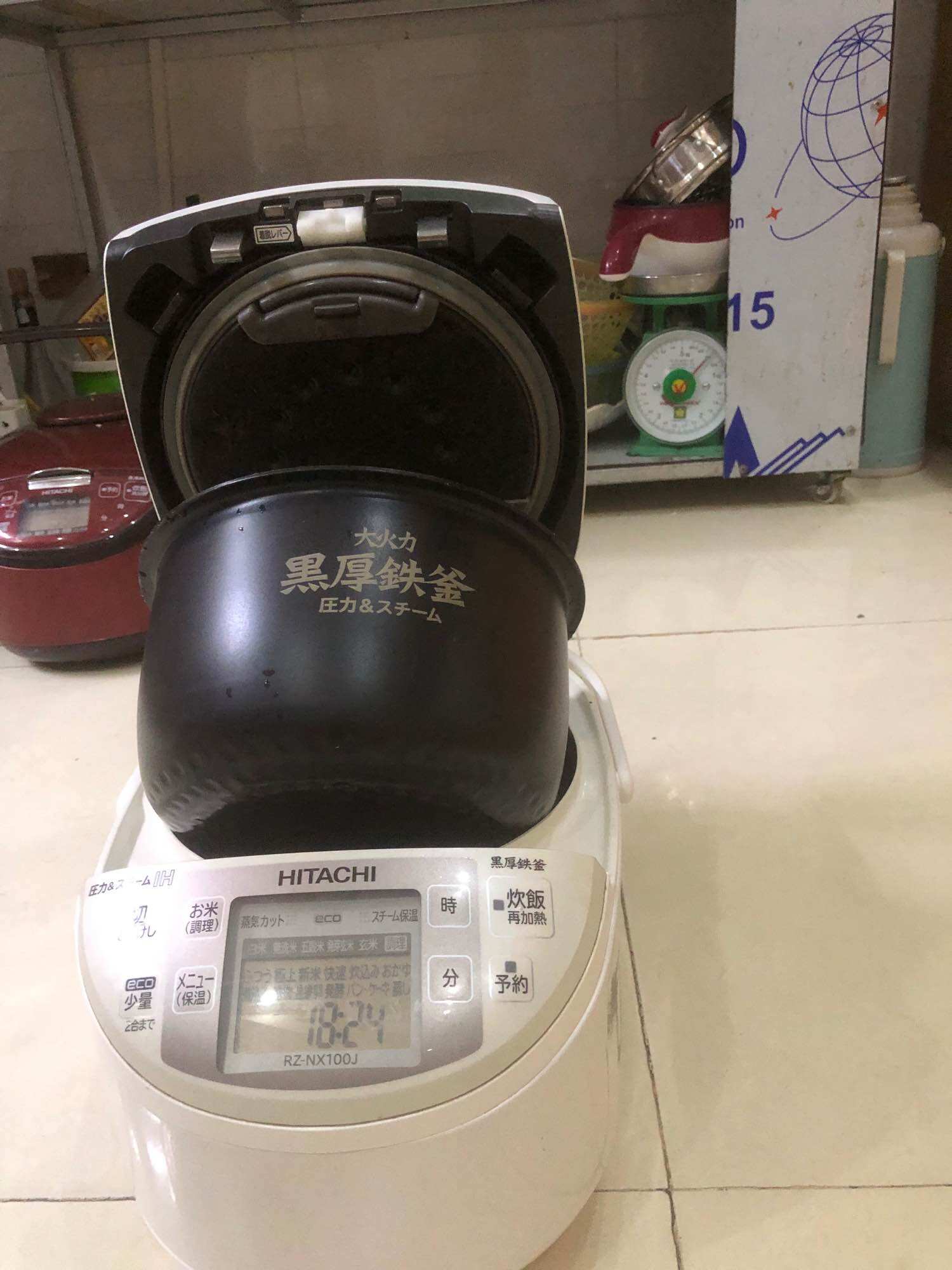Nồi cơm cao tần áp suất HITACHI