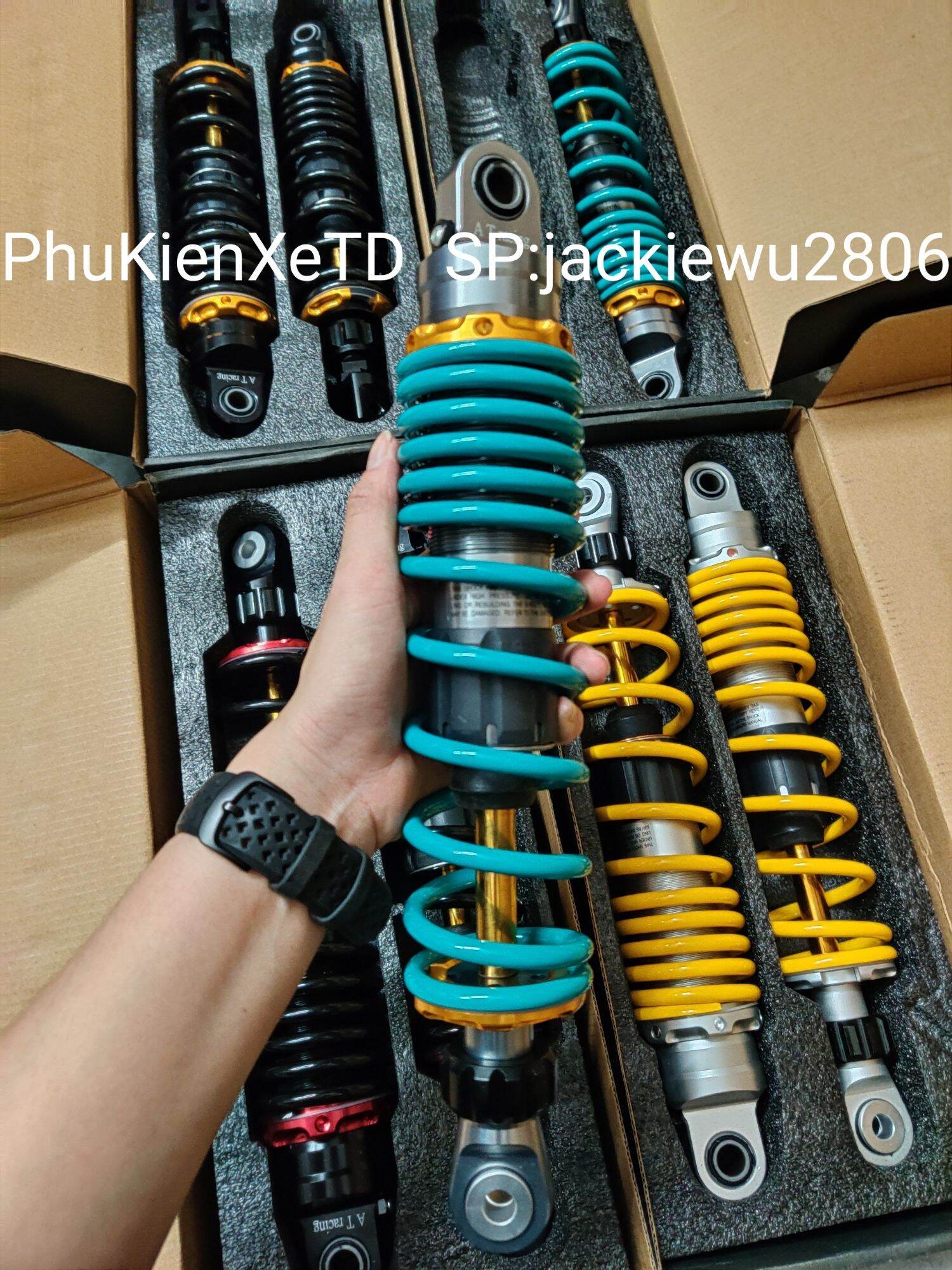 phuộc nitron ohlins dòng C gắn dream wave cup elegant spark axelo