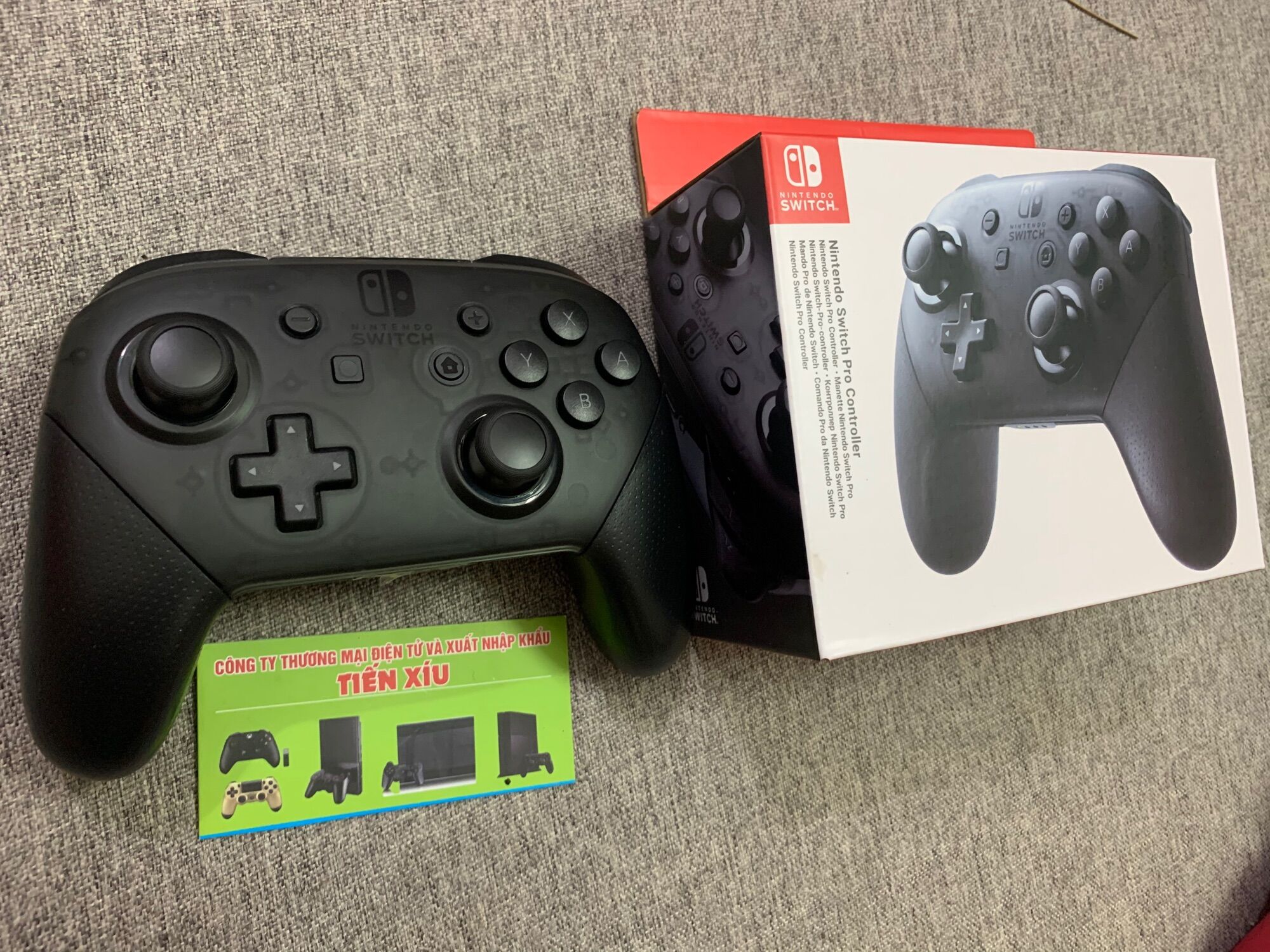 Tay cầm Pro Controller cho Nintendo Switch PC Laptop hàng thường (Not Ori ginal) pro black ,Xeblade , Monster Hunter , Splastoon 2 3 pro controller