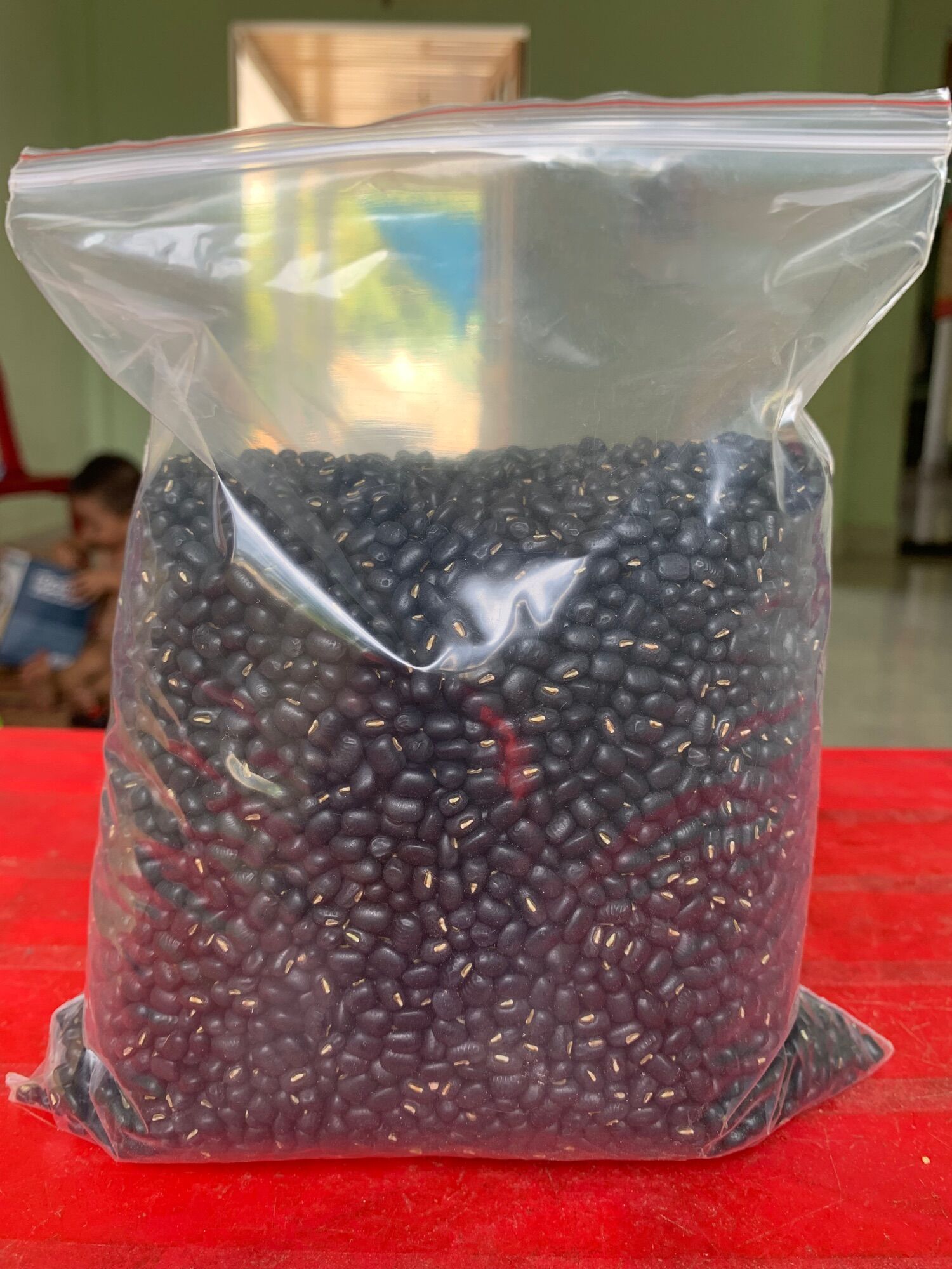 Đậu đen xanh lòng rang