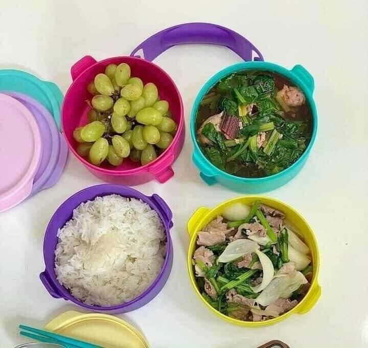 Bộ hộp cơm Small Round Click To Go