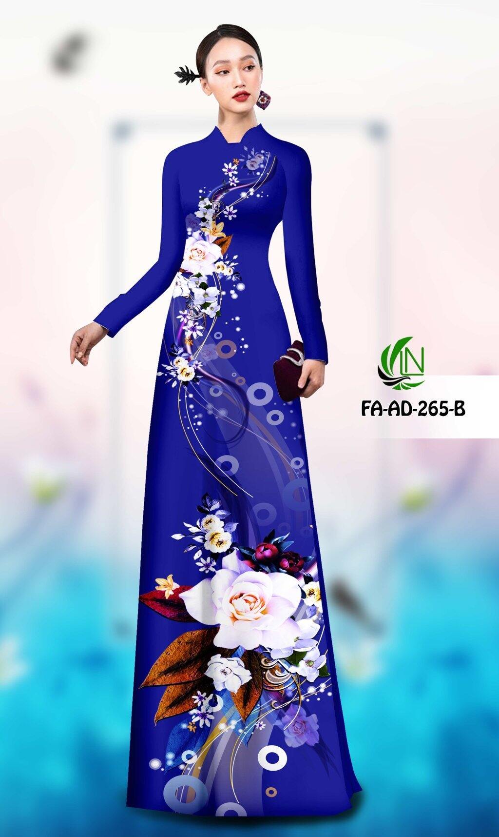 VẢI ÁO DÀI 3D BỘ /VẢI KHÔNG MAY