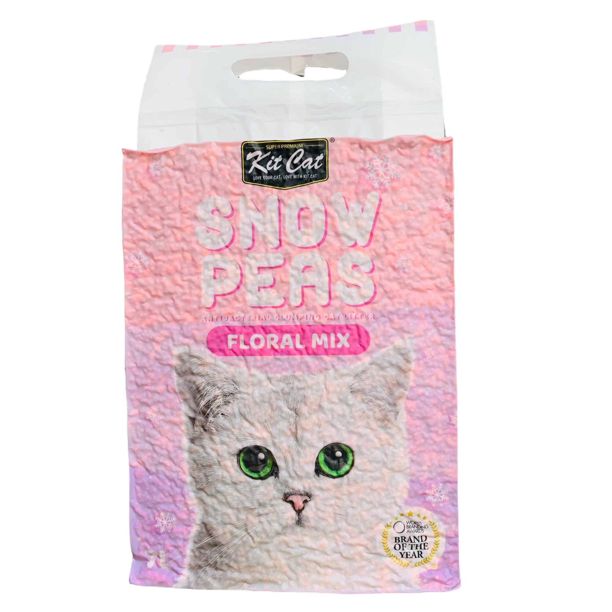 Cát vệ sinh cho mèo Snow Peas Kit Cat 7L (1,8kg)