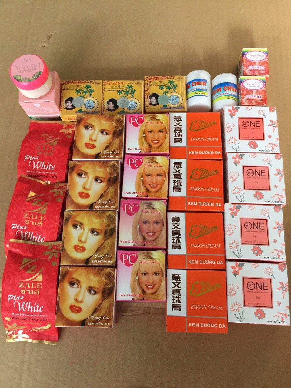 Công Thức Kem Trộn Trắng Da Toàn Thân Chuẩn Spa