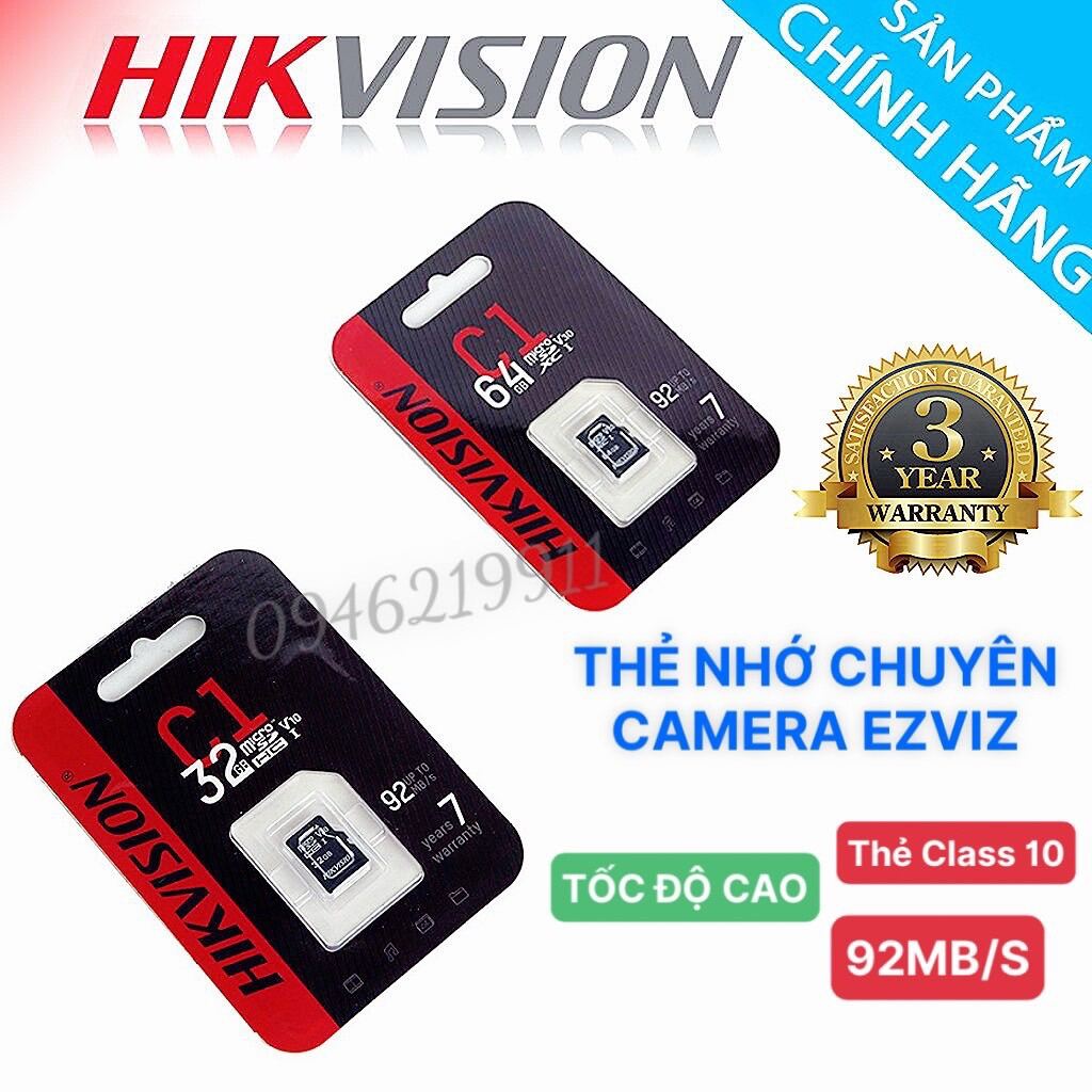 Thẻ nhớ 32GB 64GB hikvision