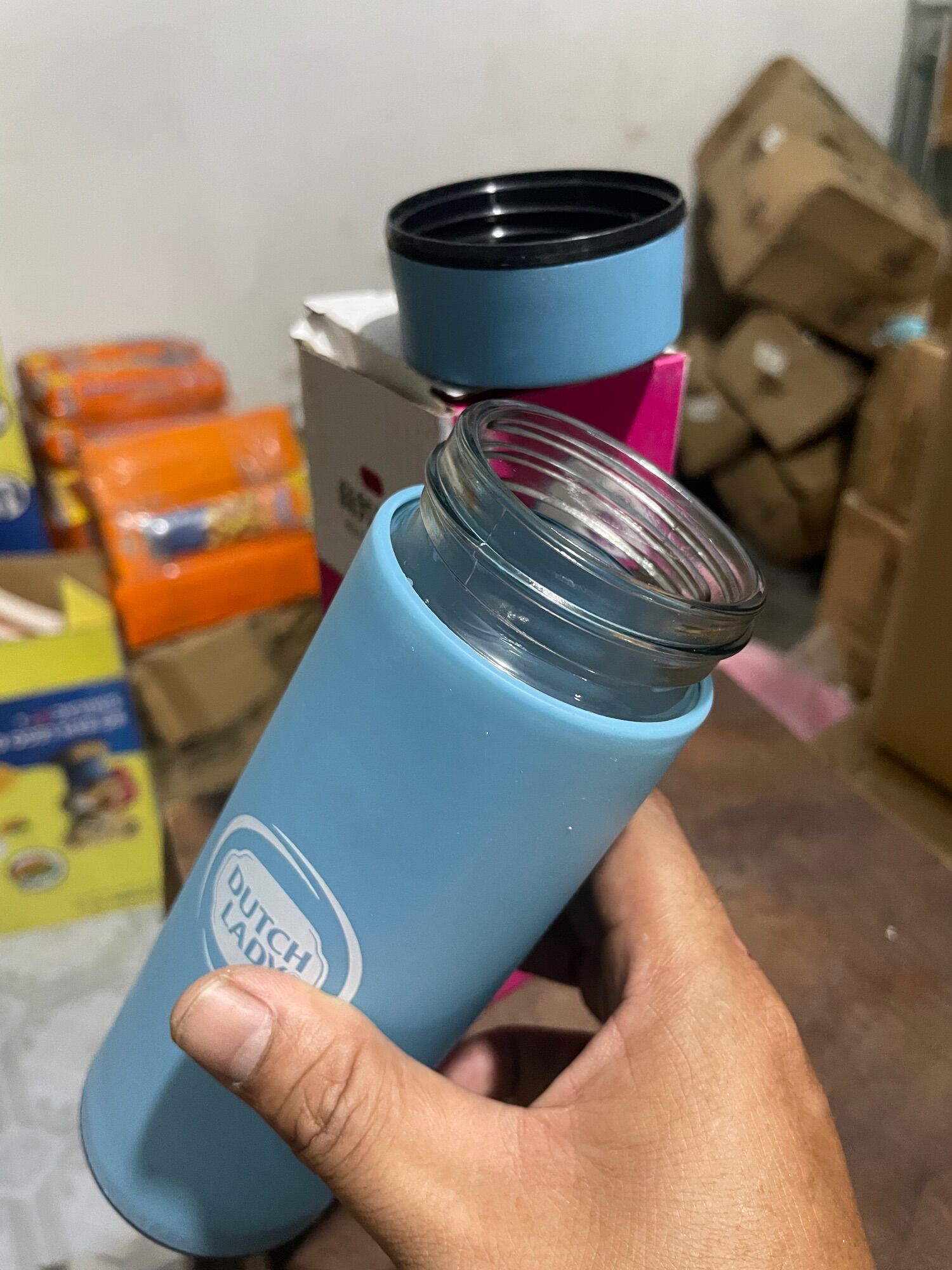 —- Bình chịu nhiệt thuỷ tinh 425ml