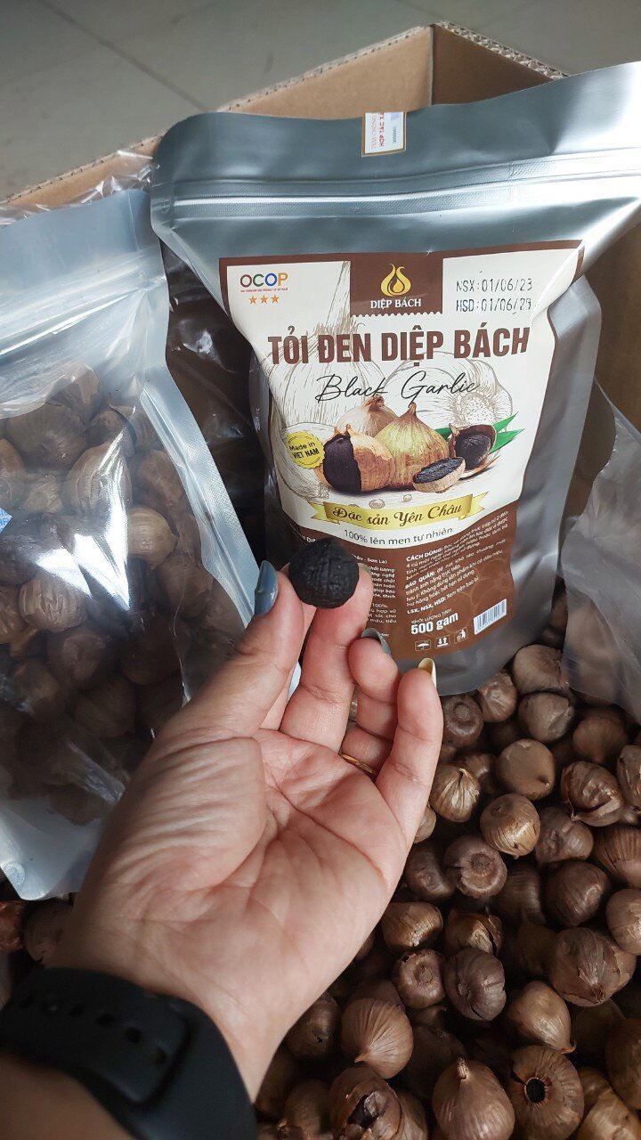 Tỏi Đen Cô Đơn Diệp Bách 500g/1kg