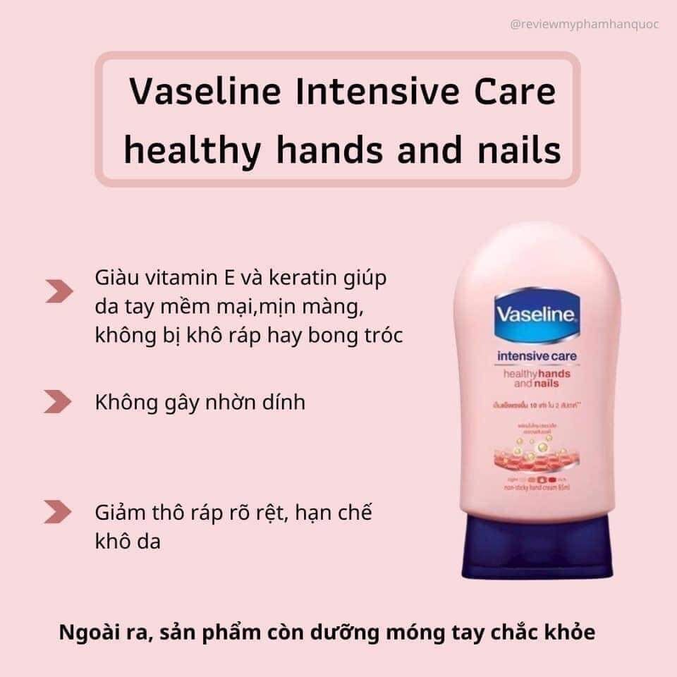 vaseline dưỡng da tay 85ml thái lan
