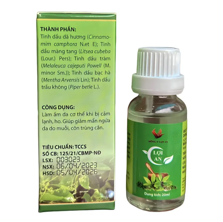 ( TẶNG MÁY XÔNG)khi mua tinh dầu Lợi An