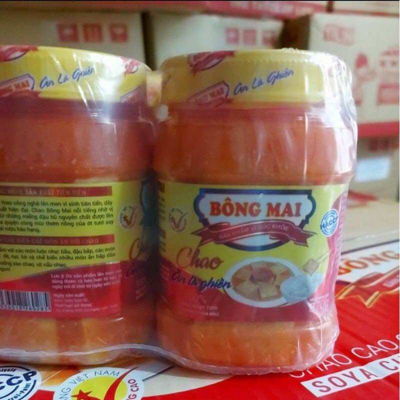 Chao bông mai 750g