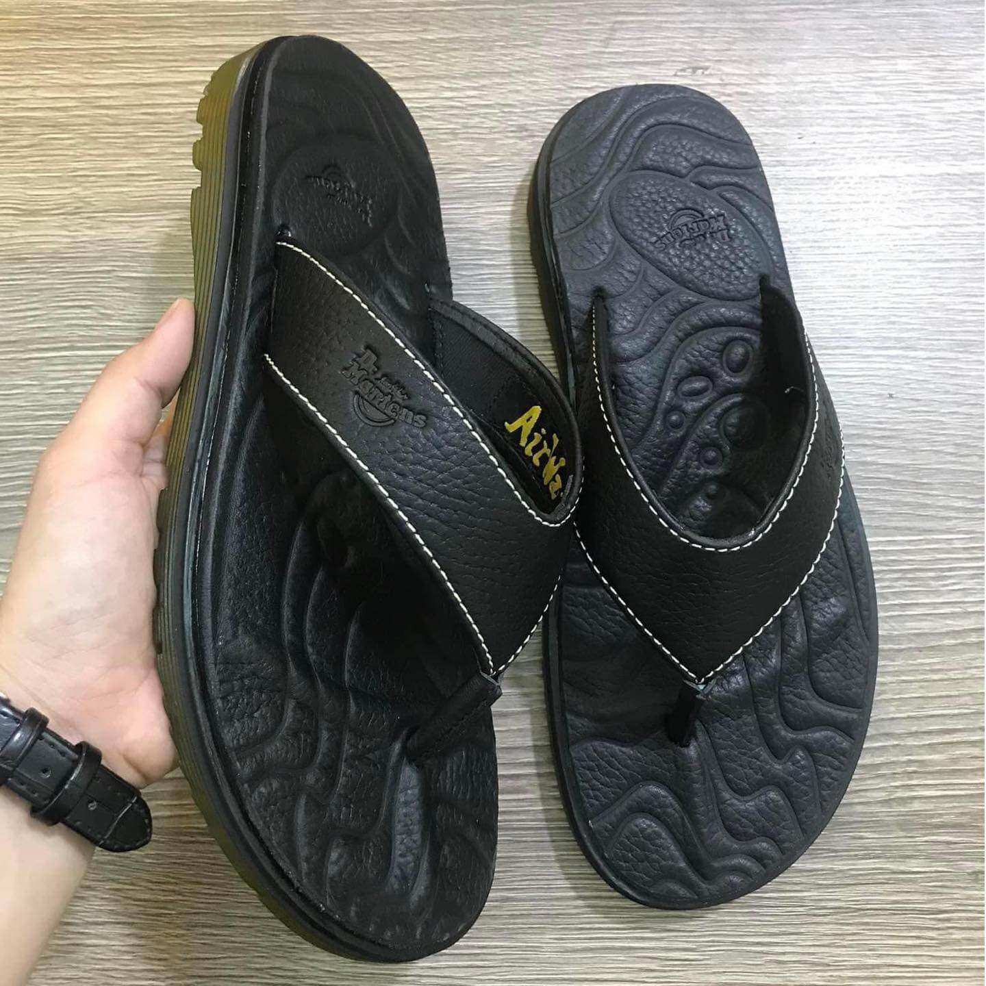 Dép kẹp da bò 2a92 dr martens thailand fullbox bảo hành keo 12 tháng hỗ trợ đổi size