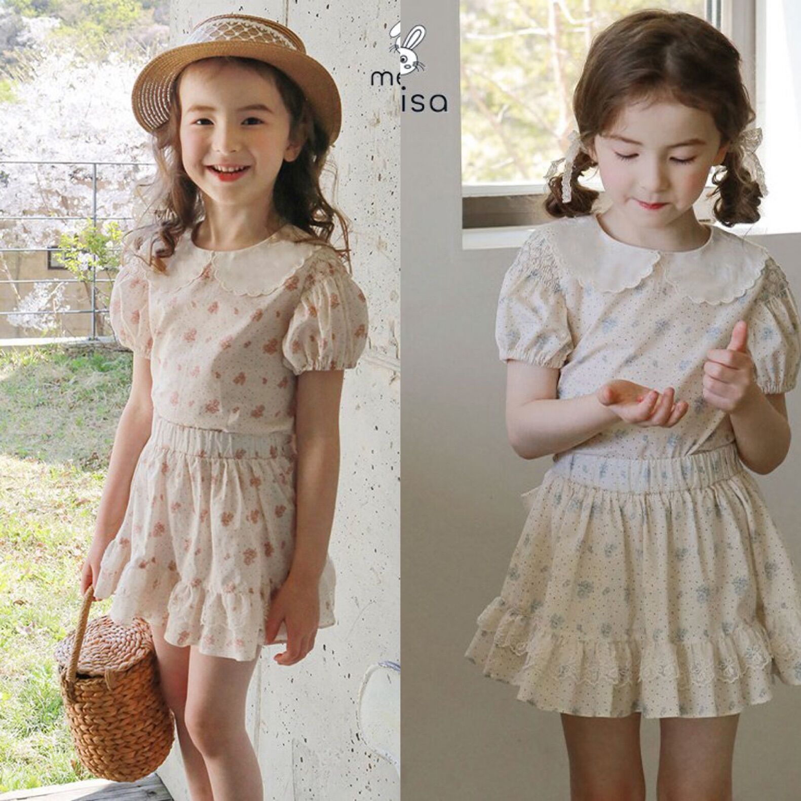 Set bộ Melisa xinh xắn cho bé gái
