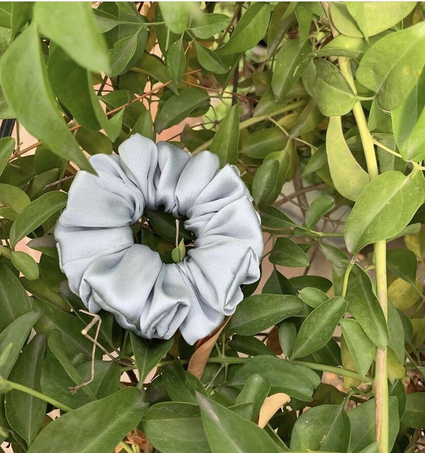 Scrunchie Lụa Satin Dây Cột Tóc Lụa Satin Dây Buộc Tóc Lụa Phụ Kiện Tóc