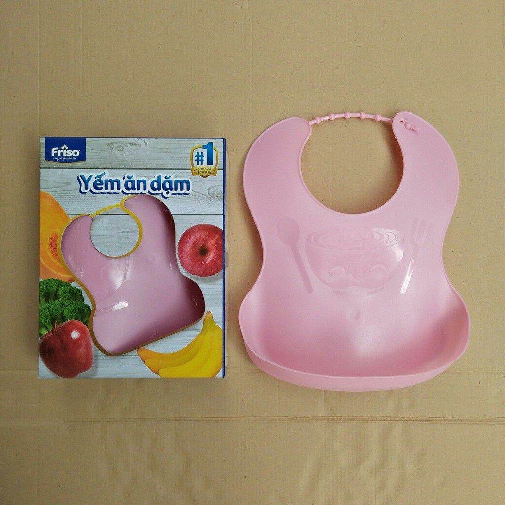Yếm Máng Ăn Dặm Cho Bé ( Quà Tặng Friso )