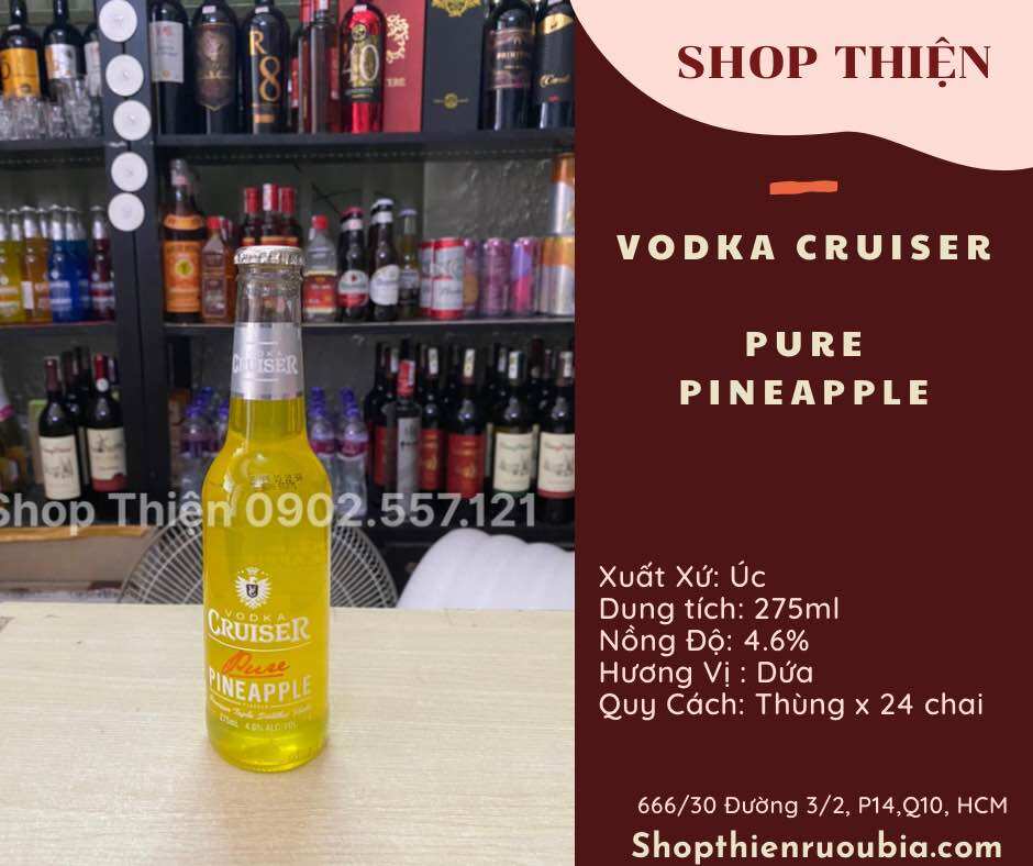 Nước trái cây Vodka Cruiser 4.5% 275ml