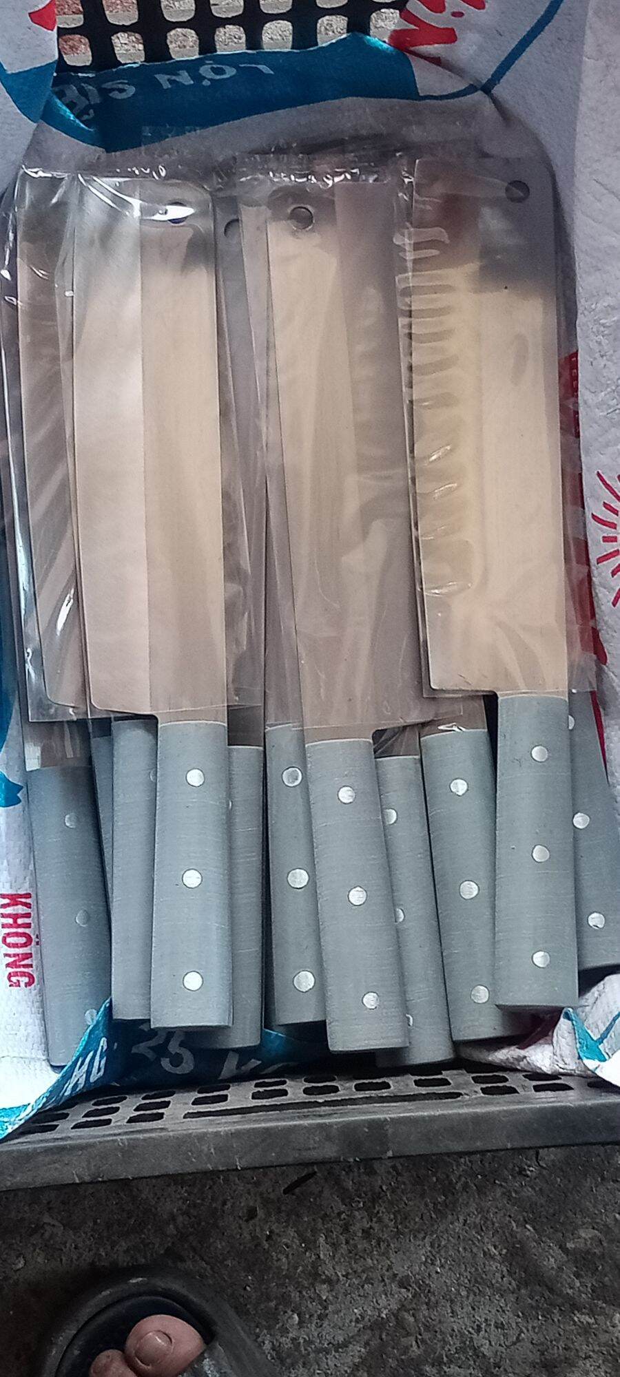 Dao thái to  thép nhật không gỉ