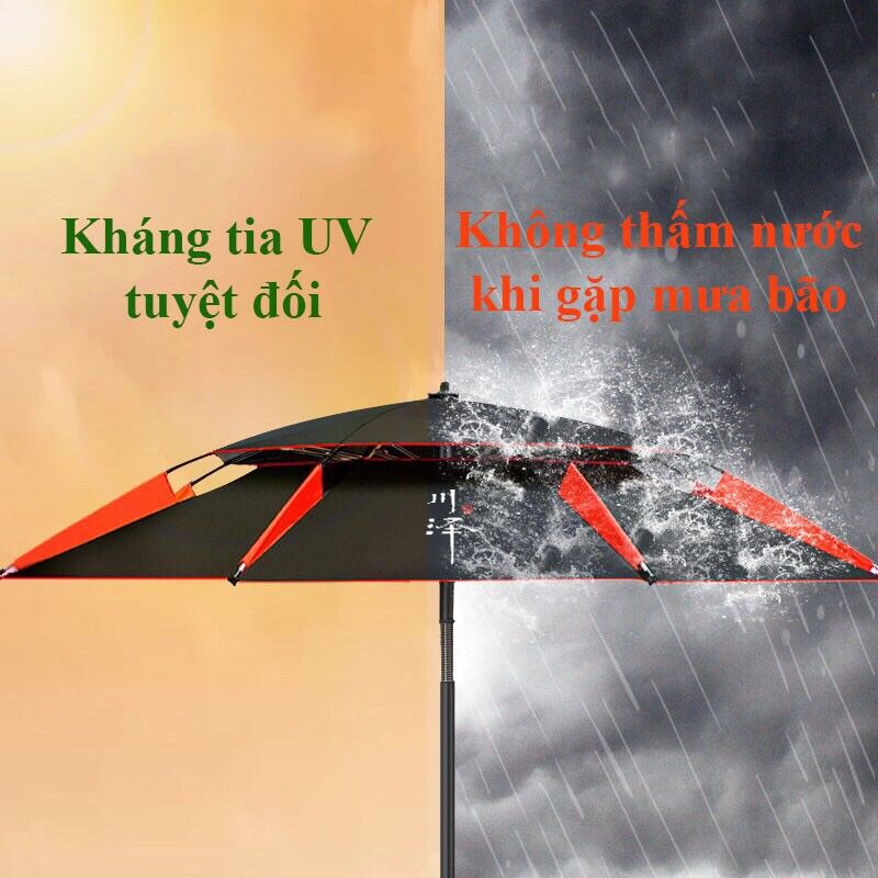 [Hàng Đẹp] ô dù câu Cá che mưa che nắng