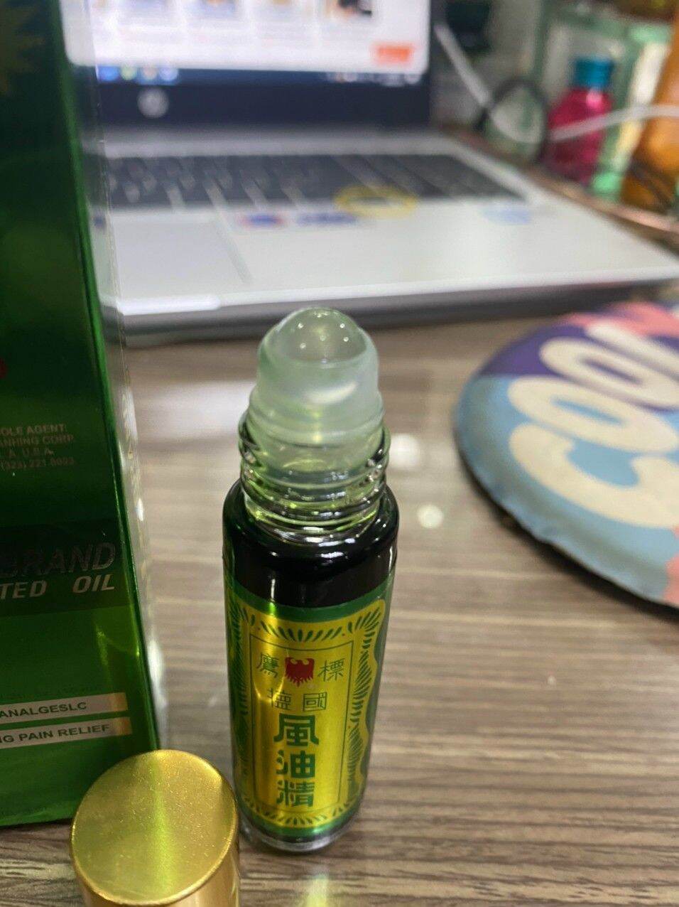 [HCM]3 CHAI DẦU GIÓ DẠNG LĂN SINGAPORE HIỆU CON Ó 10ML ( CAM KẾT CHÍNH HÃNG 100% )