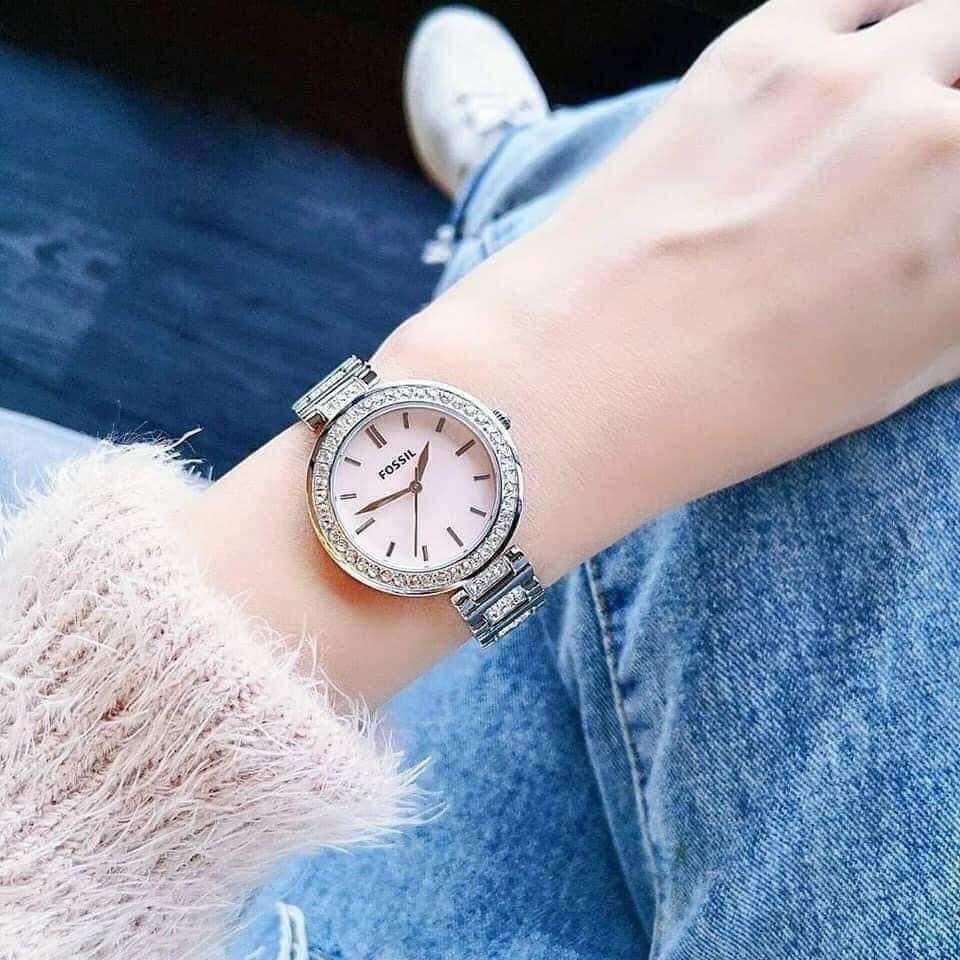 Fossil Women's Watch with Metal Strap, Size 34mm