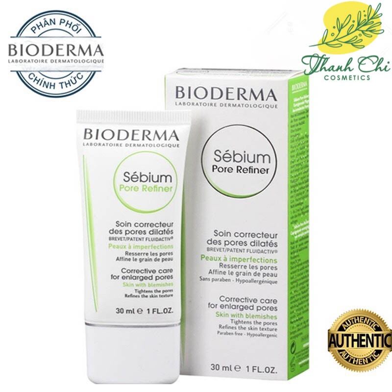 [Sale Chính Hãng] Kem Se Khít Lỗ Chân Lông Kiềm Dầu Bioderma Sebium Pore