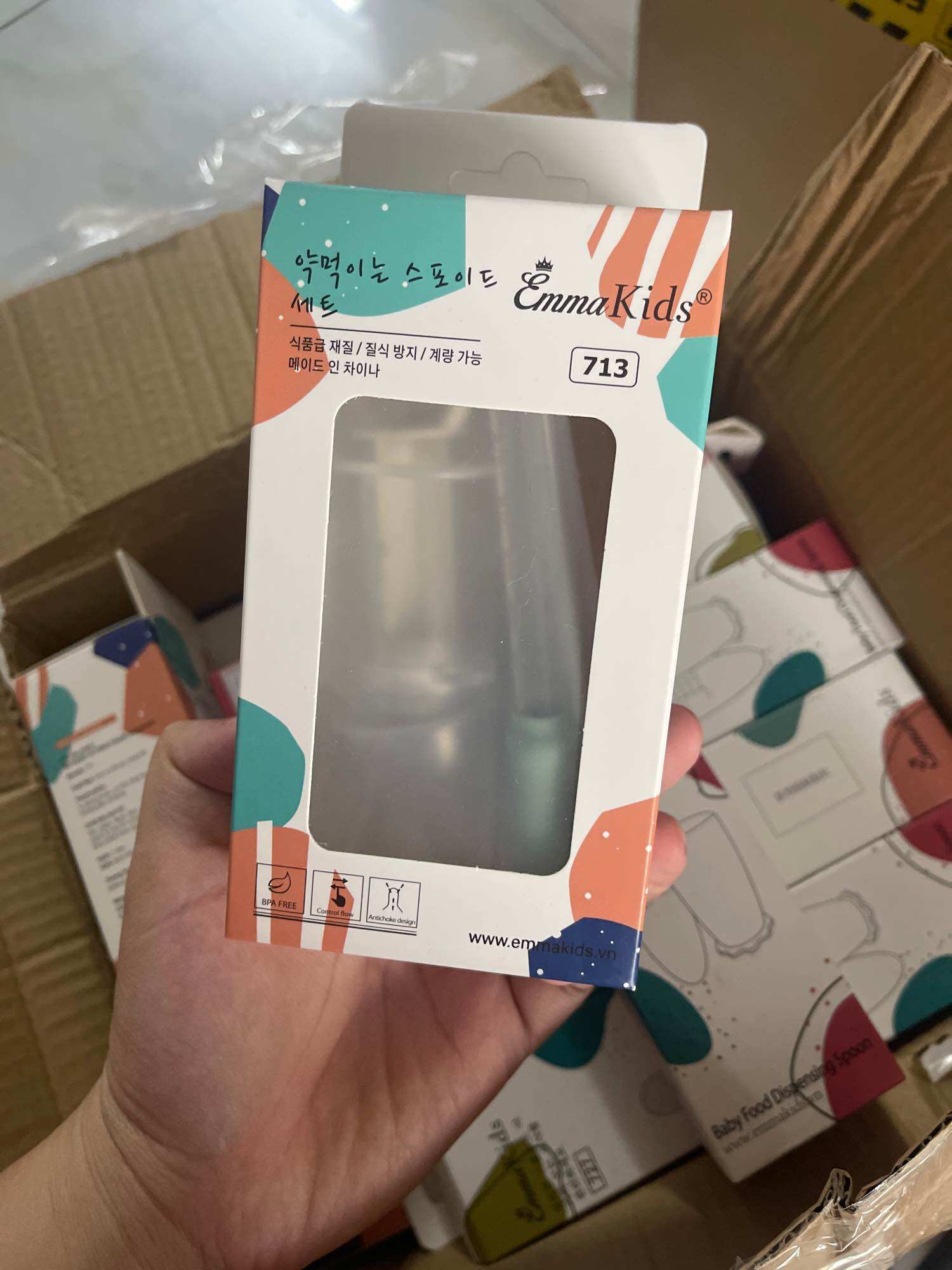 [CHÍNH HÃNG] Set dụng cụ uống thuốc & bón sữa AAG/EMMA