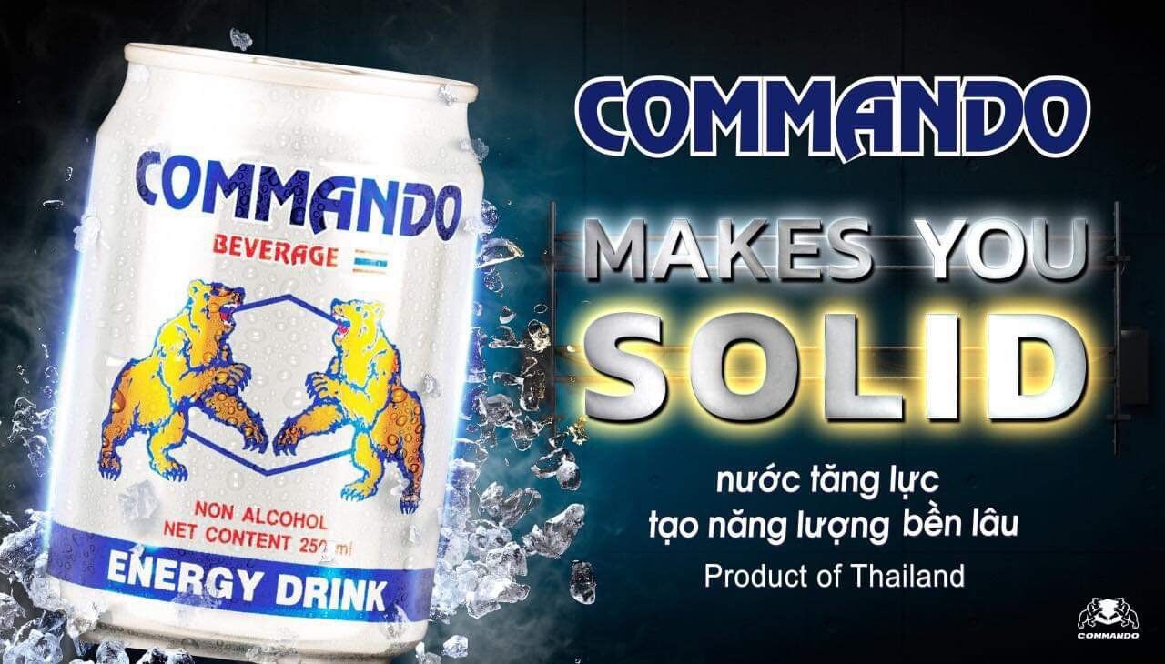 NƯỚC TĂNG LỰC COMMANDO nhập khẩu từ Thái Lan