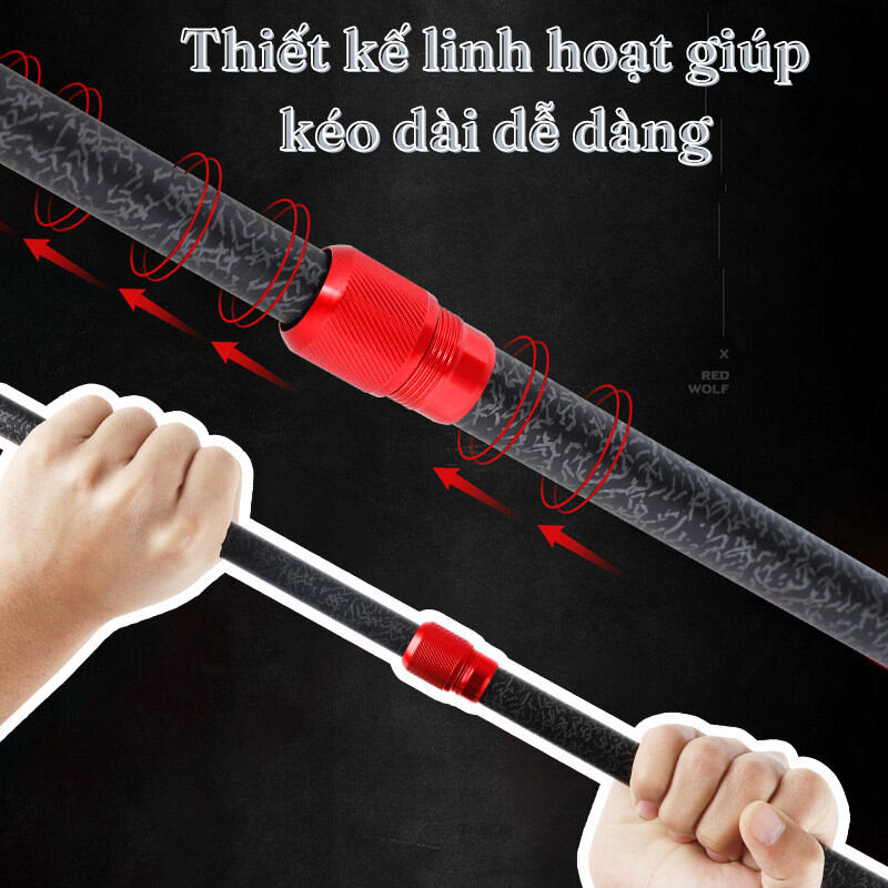 Giác Cần Chống Gió Dài 2 m1 Cacbon Cao Cấp