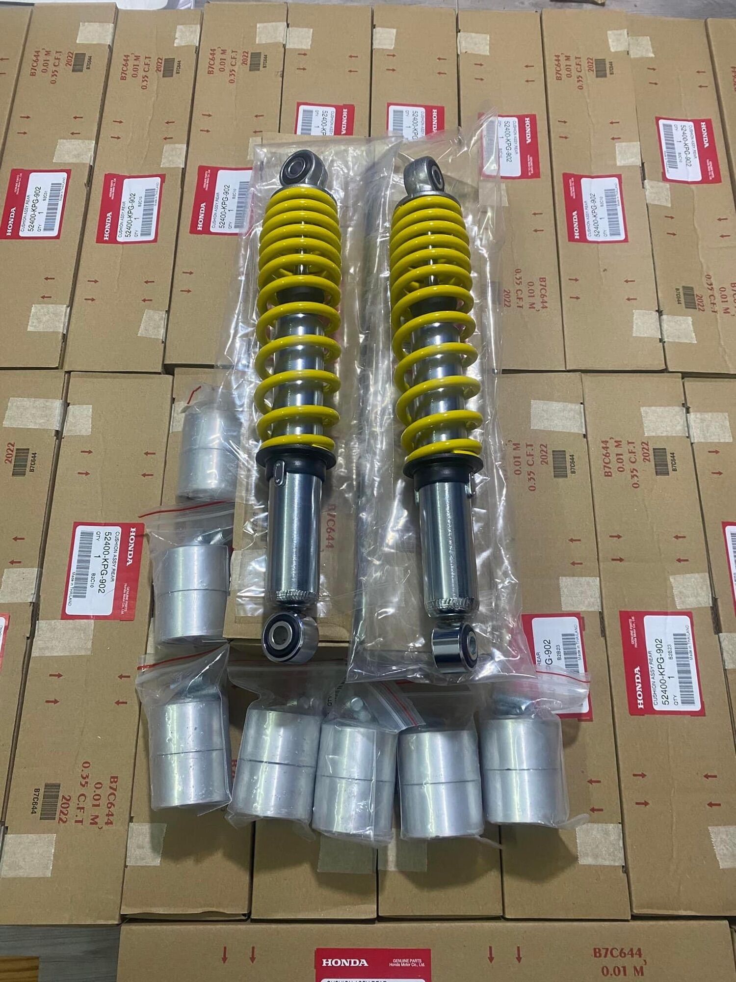 Phuộc Wave Nice Zin Thái Chính Hãng Honda Kèm Khâu Nhôm