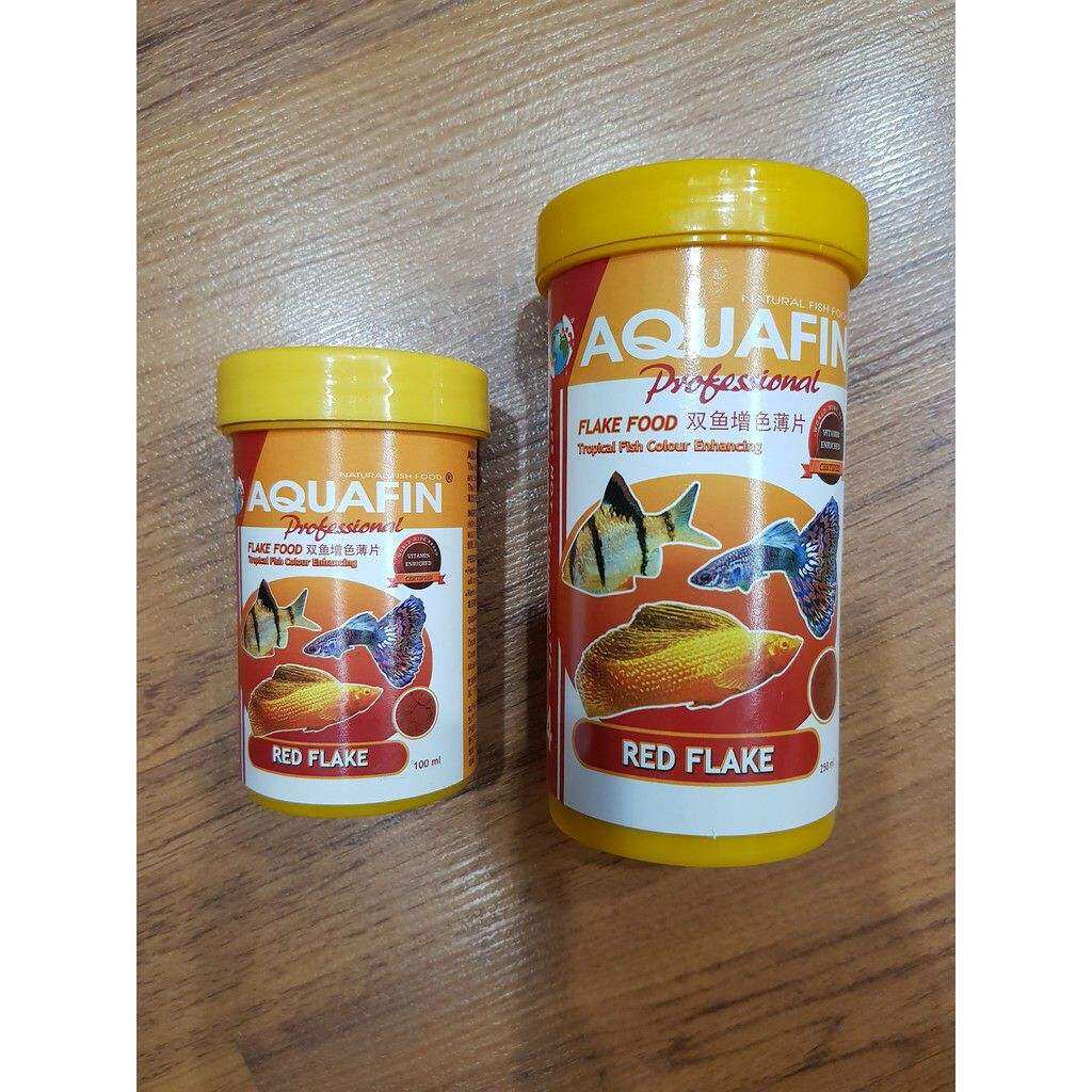 Thức ăn cám lá Aquafin giàu dinh dưỡng cho cá cảnh nhỏ và cá thủy sinh - lọ 500ml