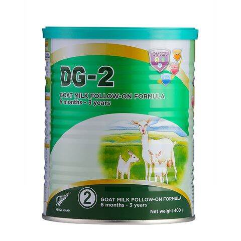 Sữa Dê Công Thức DG-2 GOAT MILK FOLLOW-ON FORMULA. (400gr). NSX: New Zealand.