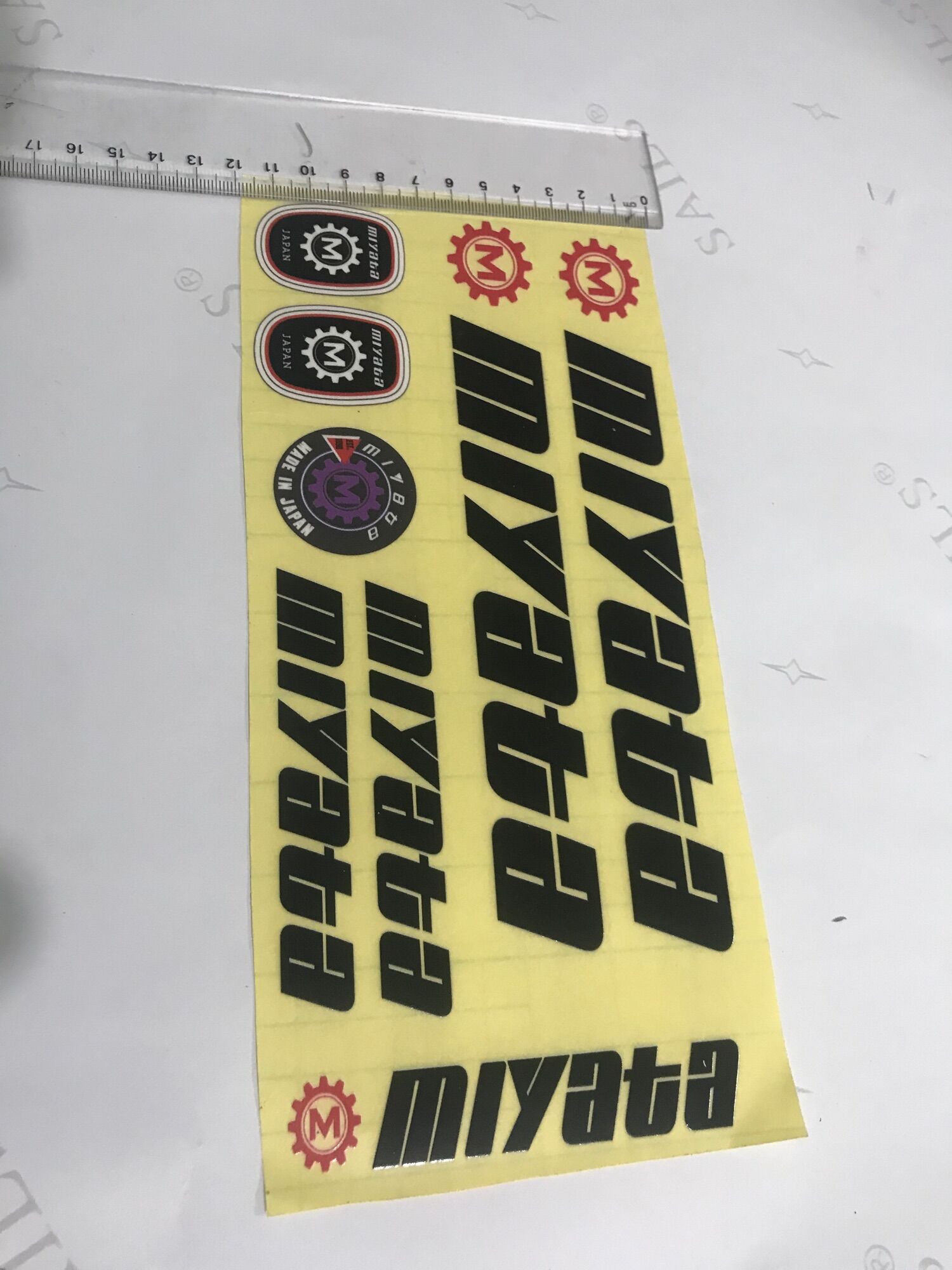 Decal Myata xe đạp
