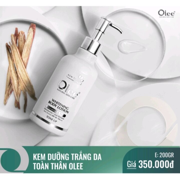 Kem trắng da toàn thân OLEE