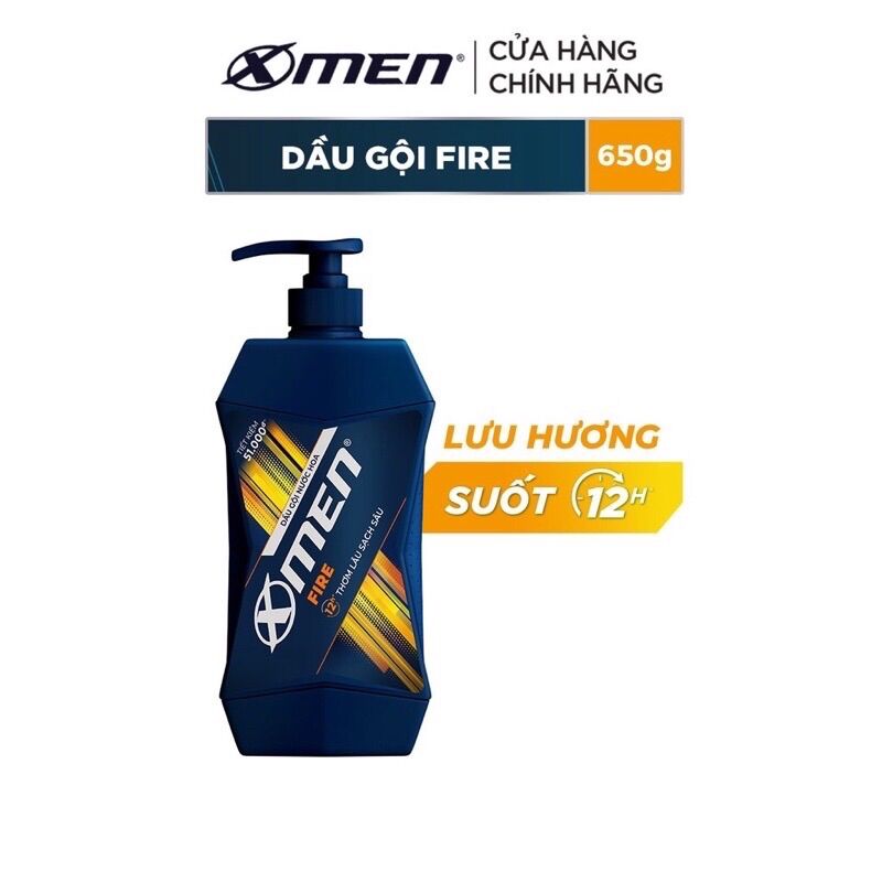 DẦU GỘI NƯỚC HOA XMEN 650g