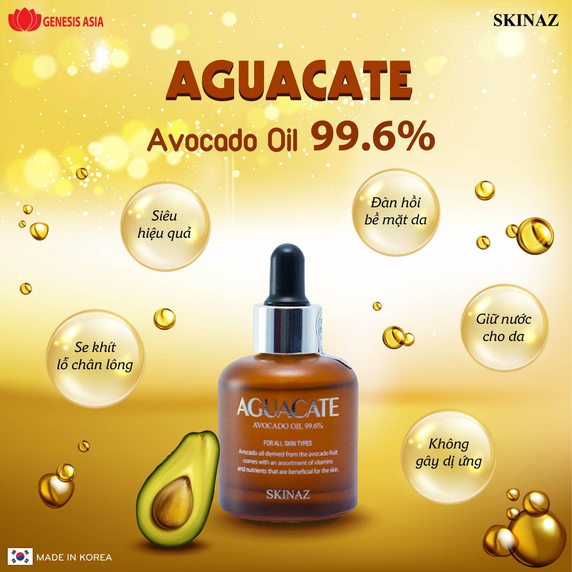 Tinh chất Bơ Skinaz+ Quà tặng