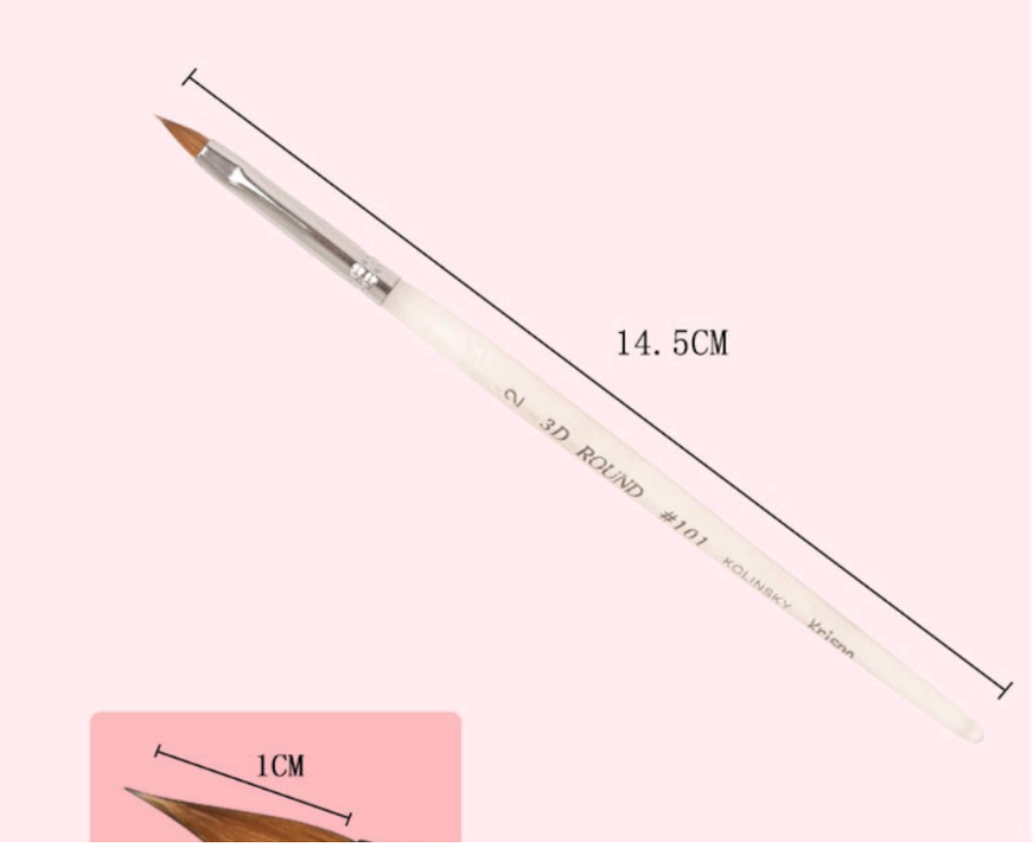 Cọ đắp hoa cán trong số 2, cọ làm hoa cán trong số 2