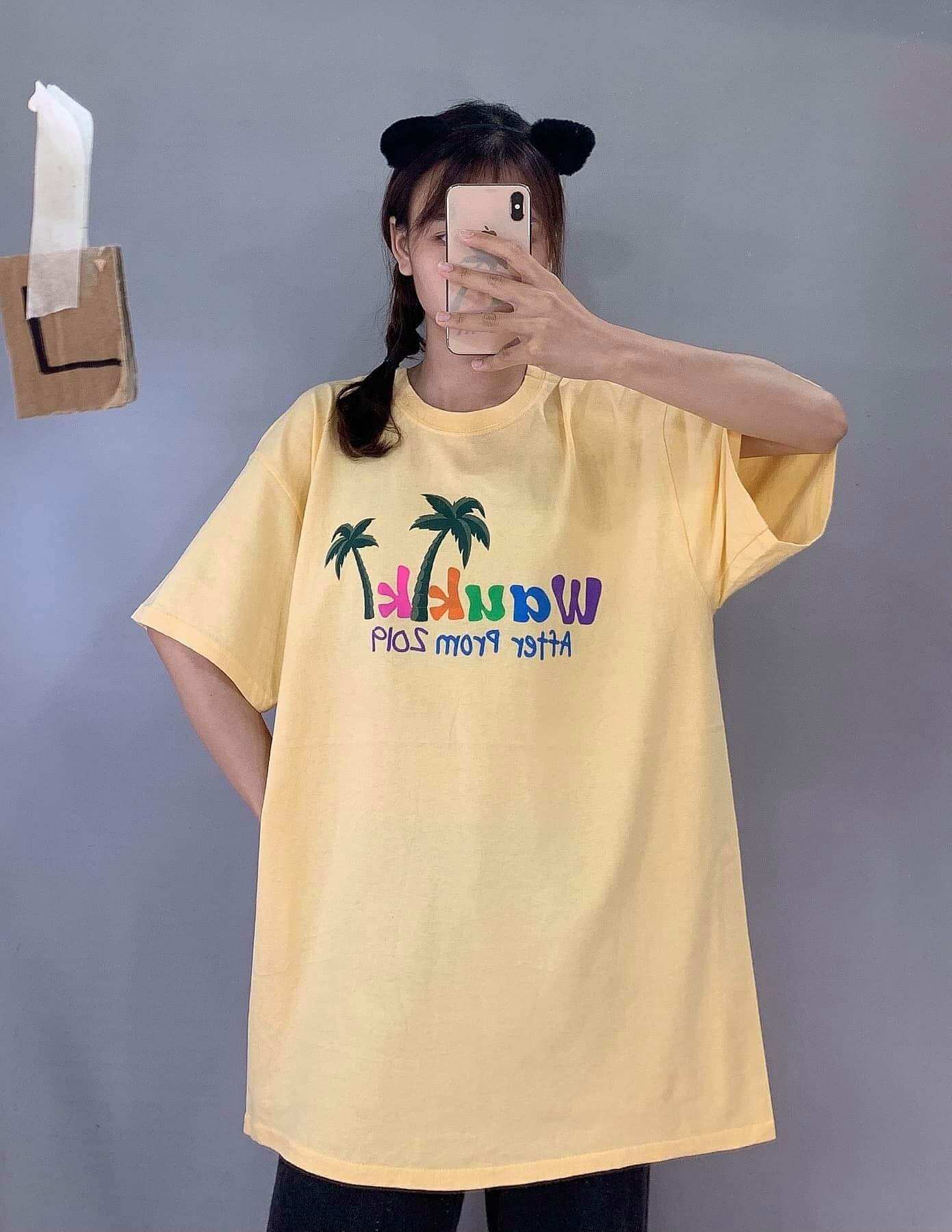 Phông mỹ 2hand unisex oversize nam nữ