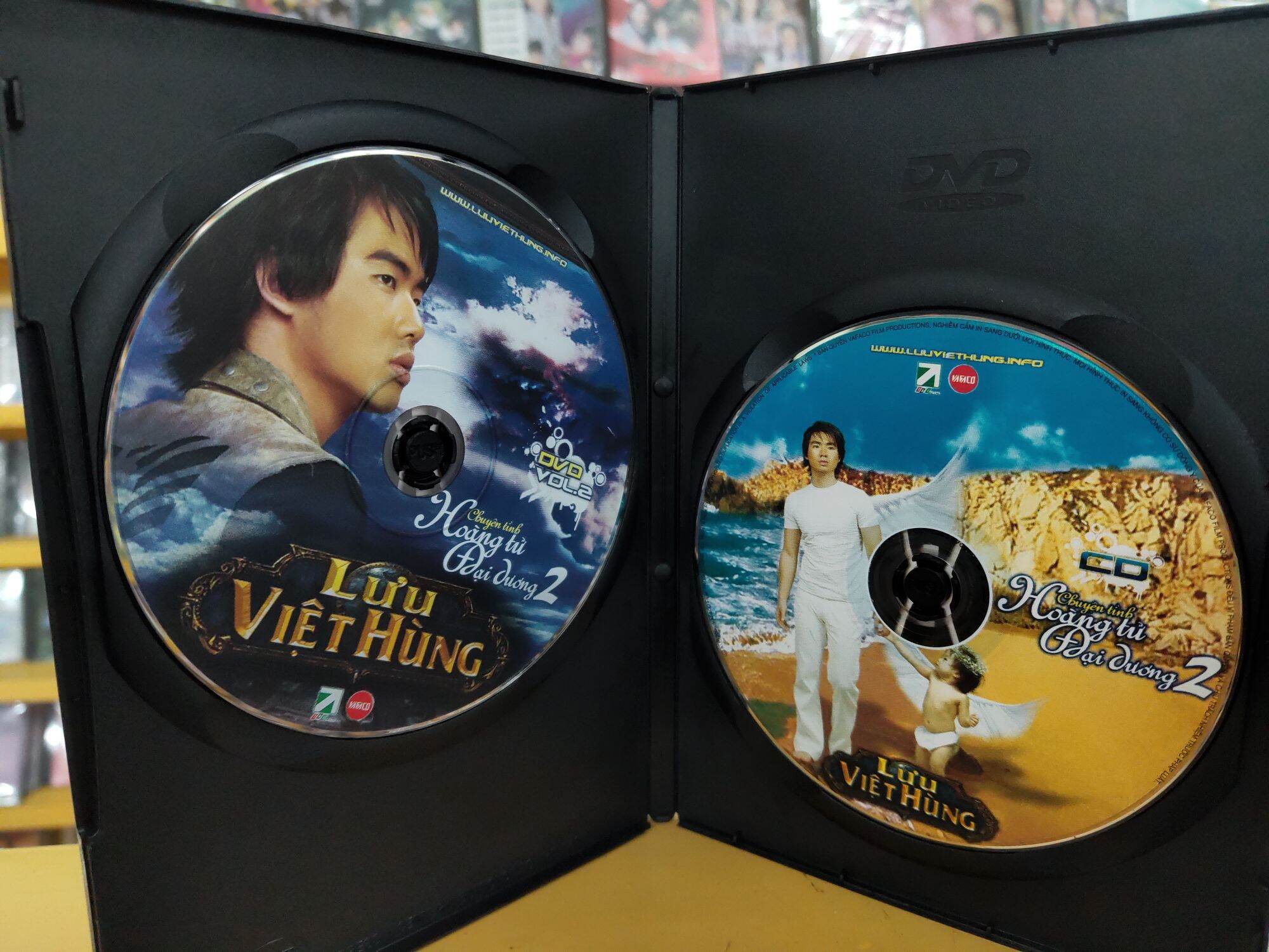 CD & DVD Lưu Việt Hùng - Hoàng Tử Đại Dương