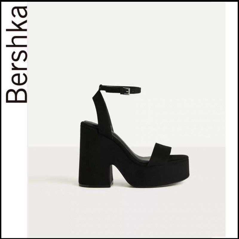 Sẵn. Sandal BSK hàng đẹp | sandal độn đế , dép cao gót | xăng đan cao gót