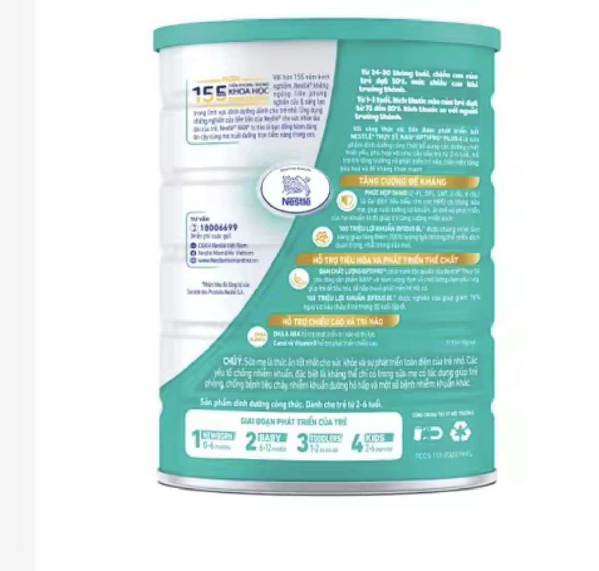 [Date 6/26 ]Sữa Bột Nan Optipro 4 HMO 1.5kg ( Mẫu mới )