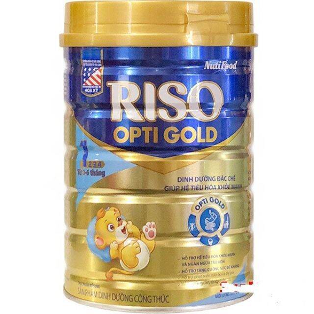 SỮA BỘT RISO OPTI GOLD 1 900G